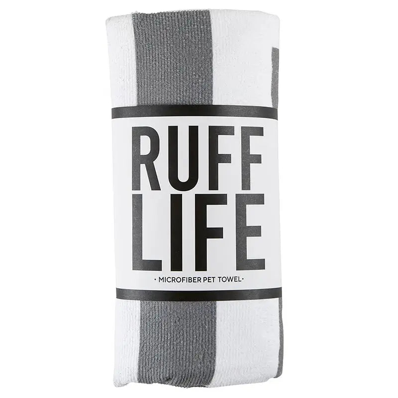 Ruff Life Dog Bath Towel